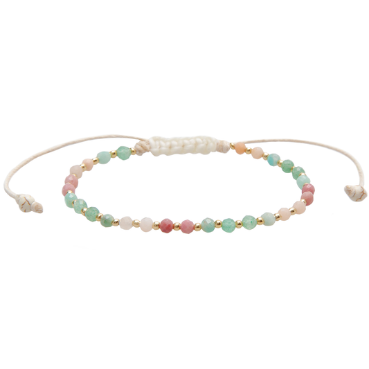 LOTUS & LUNA 3MM HEALING BRACELET(Lotus Luna 3mm Healing Bracelet)