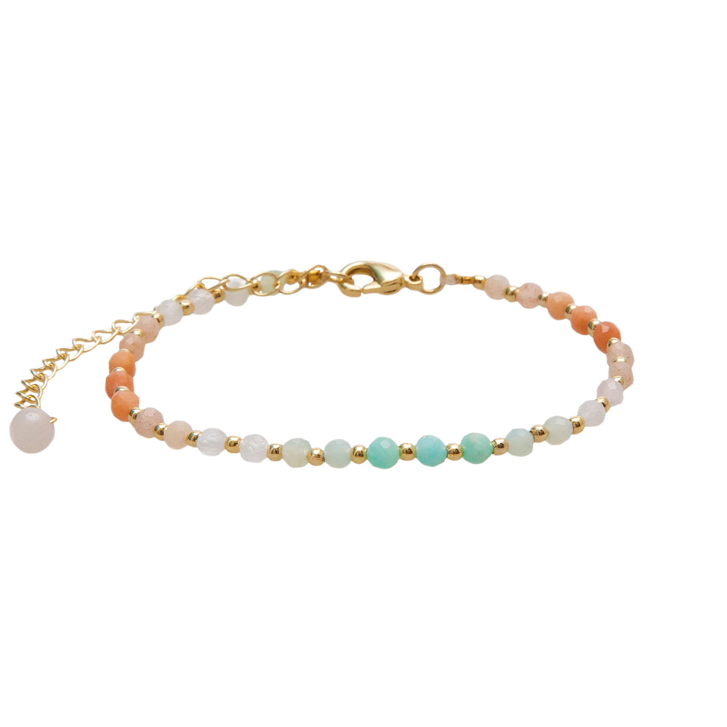 LOTUS & LUNA 3MM HEALING BRACELET(Lotus Luna 3mm Healing Bracelet)