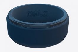 QALO MEN'S SILICONE RING - STEP EDGE(Qalo Mens Silicone Ring Step Edge)