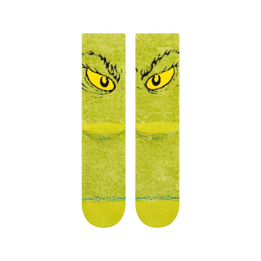 STANCE DA DA DAGRINCH CREW SOCKS GREEN(Copy Of Stance San Clemente Crew Socks 1)