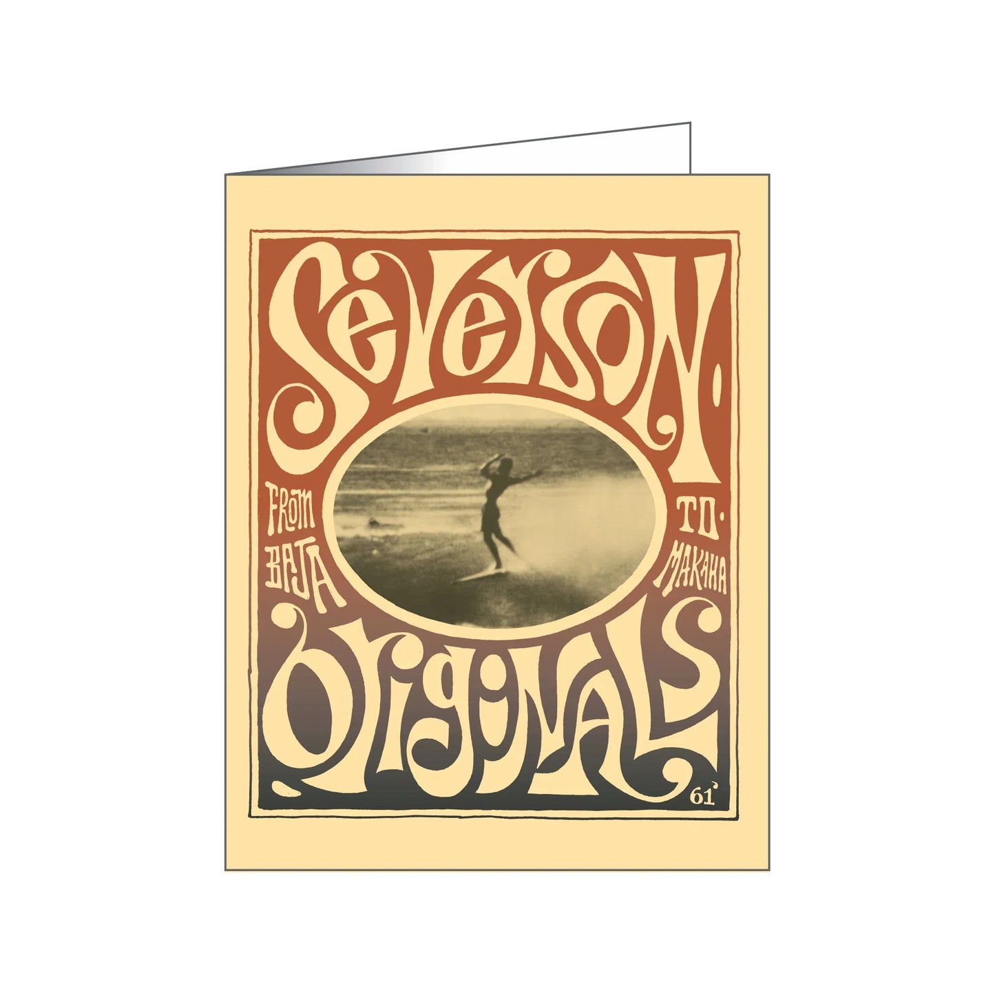 SEVERSON "POSTER" GREETING CARD(Severson Poster Greeting Card)