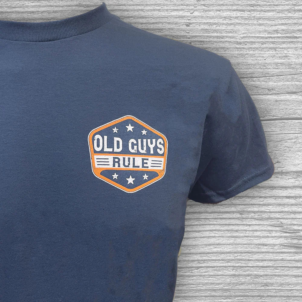 OLD GUYS RULE - GETTING OLDER T-SHIRT(Copy Of Old Guys Rule Old Guys Rock T Shirt)