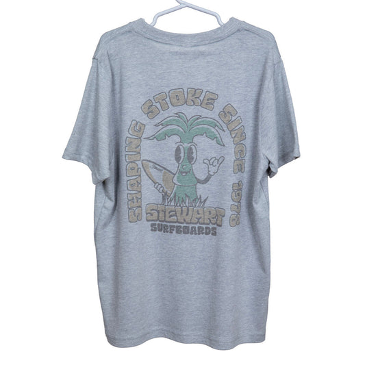 STEWART YOUTH GROM PALMS/S T-SHIRT(Stewart Youth Pineapple Head S S T Shirt)