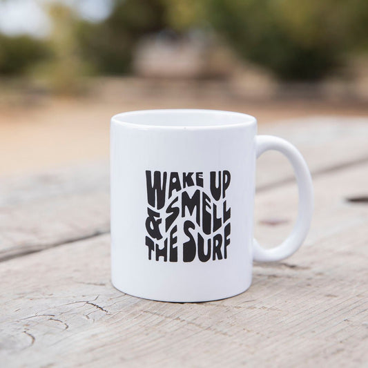 STEWART WAKE UP & SMELL THE SURF COFFEE MUG(Stewart Wake Up Smell The Surf Coffee Mug)