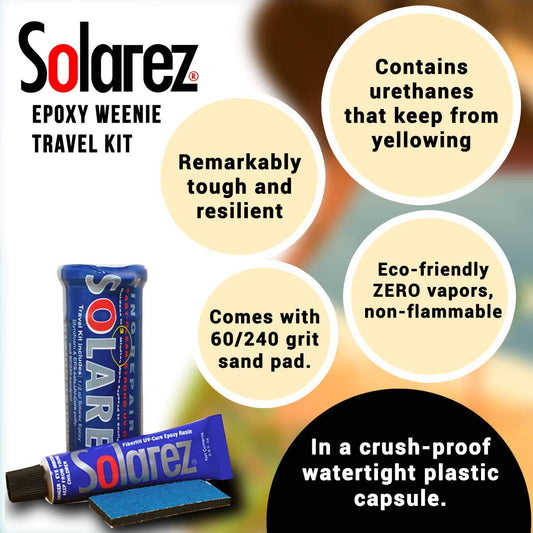 SOLAREZ WEENIE KIT - EPOXY(Surf Plus Supply Solarez Weenie Kit Epoxy)