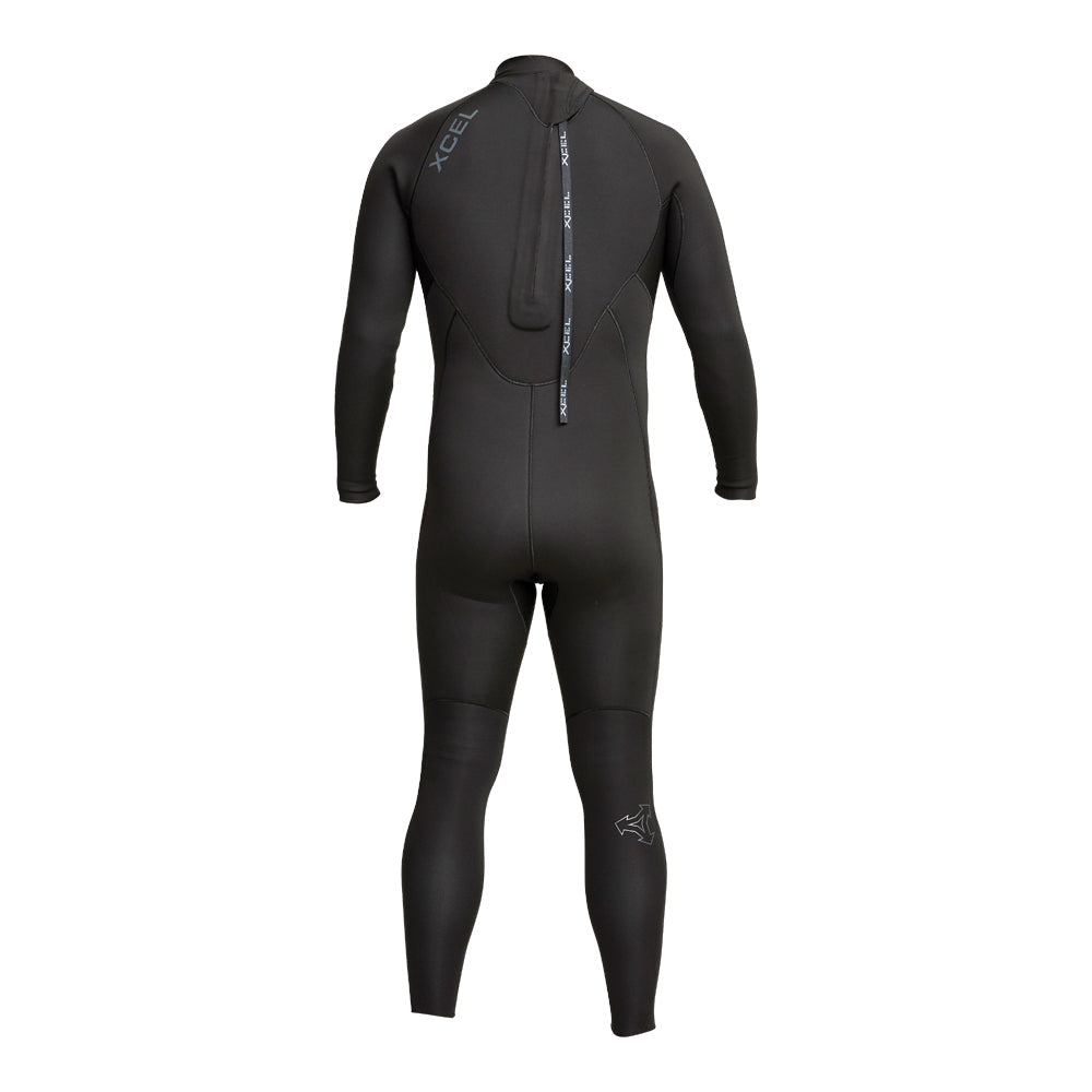 XCEL WETSUITS MEN'S AXIS 3/2MM BACK ZIP FULLSUIT(Xcel Wetsuits Mens Axis 3 2mm Fullsuit)