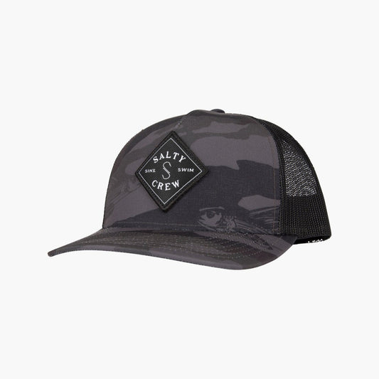 SALTY CREW SEA LINE RETRO TRUCKER HAT(Salty Crew Sea Line Retro Trucker Hat)
