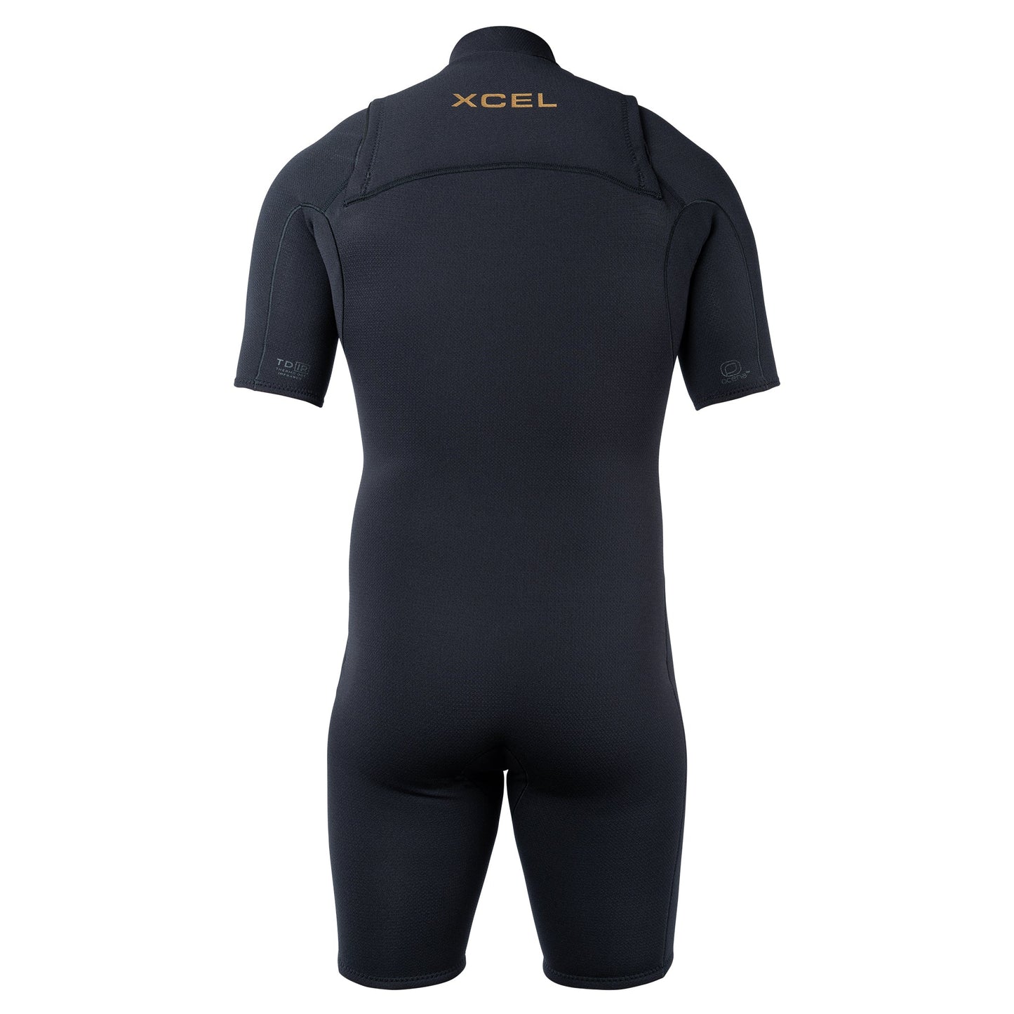 Men's Comp + Short Sleeve Spring Wetsuit 2/1.5mm(Mens Comp Short Sleeve Spring Wetsuit 2 1 5mm)