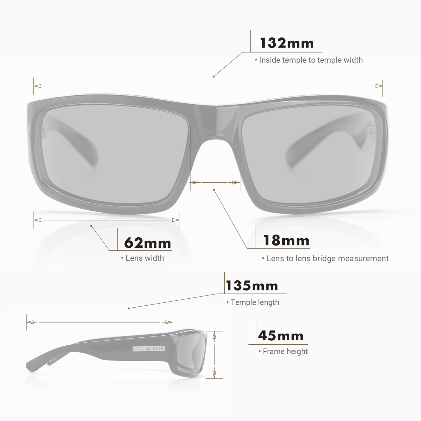 MADSON 101 POLARIZED SUNGLASSES(Madson 101 Polarized Sunglasses 1)