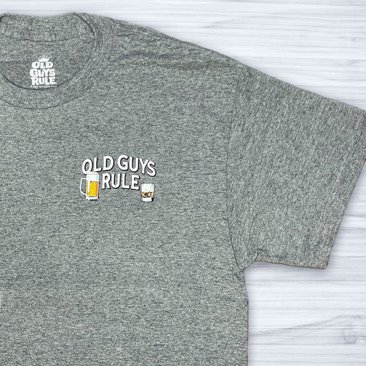 OLD GUYS RULE - GLASSES T-SHIRT(Old Guys Rule Glasses T Shirt)