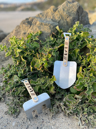  SALT FAB ALUMINUM SHOVEL & RAKE(Salt Fab Aluminum Shovel Rake)
