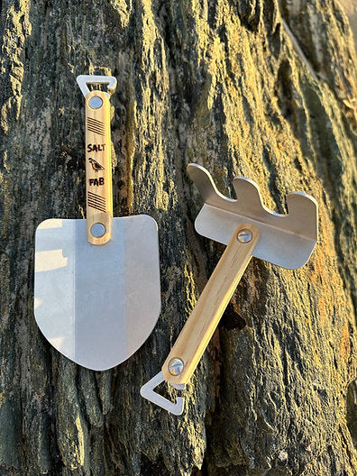  SALT FAB ALUMINUM SHOVEL & RAKE(Salt Fab Aluminum Shovel Rake)