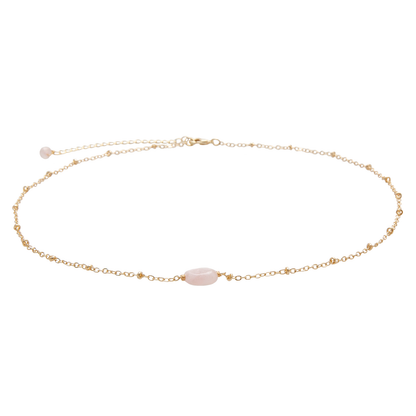  LOTUS & LUNA STONE OF THE EARTH NECKLACE(Lotus Luna Stone Of The Earth Necklace)