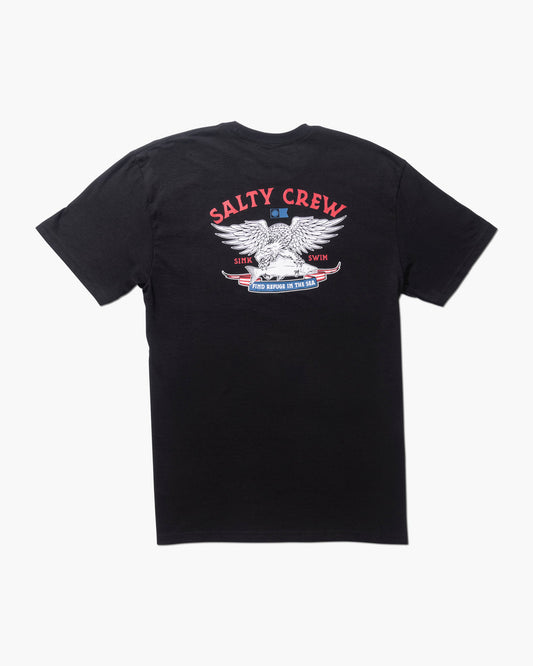  SALTY CREW FLY OVER S/S TEE(Salty Crew Fly Over S S Tee)