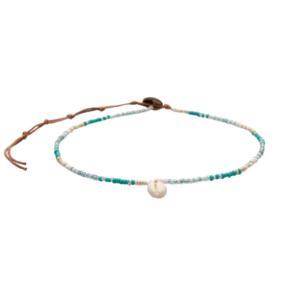  LOTUS & LUNA SEED BEAD NECKLACES(Lotus Luna Sead Beed Necklaces)