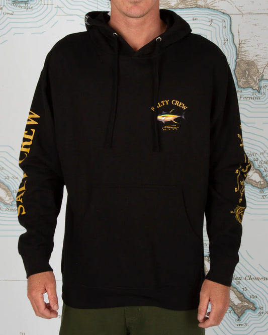  SALTY CREW AHI MOUNT HOODED FLEECE BLACK CAMO(Salty Crew Ahi Mount Hooded Fleece Black Camo)
