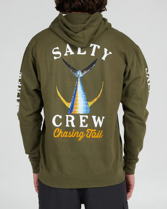  SALTY CREW TAILED HOOD FLEECE(Copy Of Salty Crew Ahi Mount Hooded Fleece)