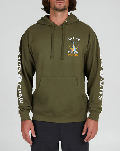 SALTY CREW TAILED HOOD FLEECE(Copy Of Salty Crew Ahi Mount Hooded Fleece)