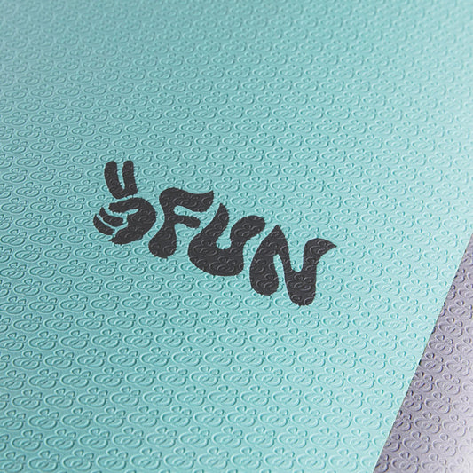  7'4 HYDROCUSH 2FUN (7'4 X 22 1/2" X 2 7/8") AQUA(74 Hydrocush 2fun 74 X 22 1 2 X 2 7 8)