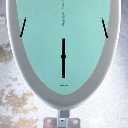  7'4 HYDROCUSH 2FUN (7'4 X 22 1/2" X 2 7/8") AQUA(74 Hydrocush 2fun 74 X 22 1 2 X 2 7 8)