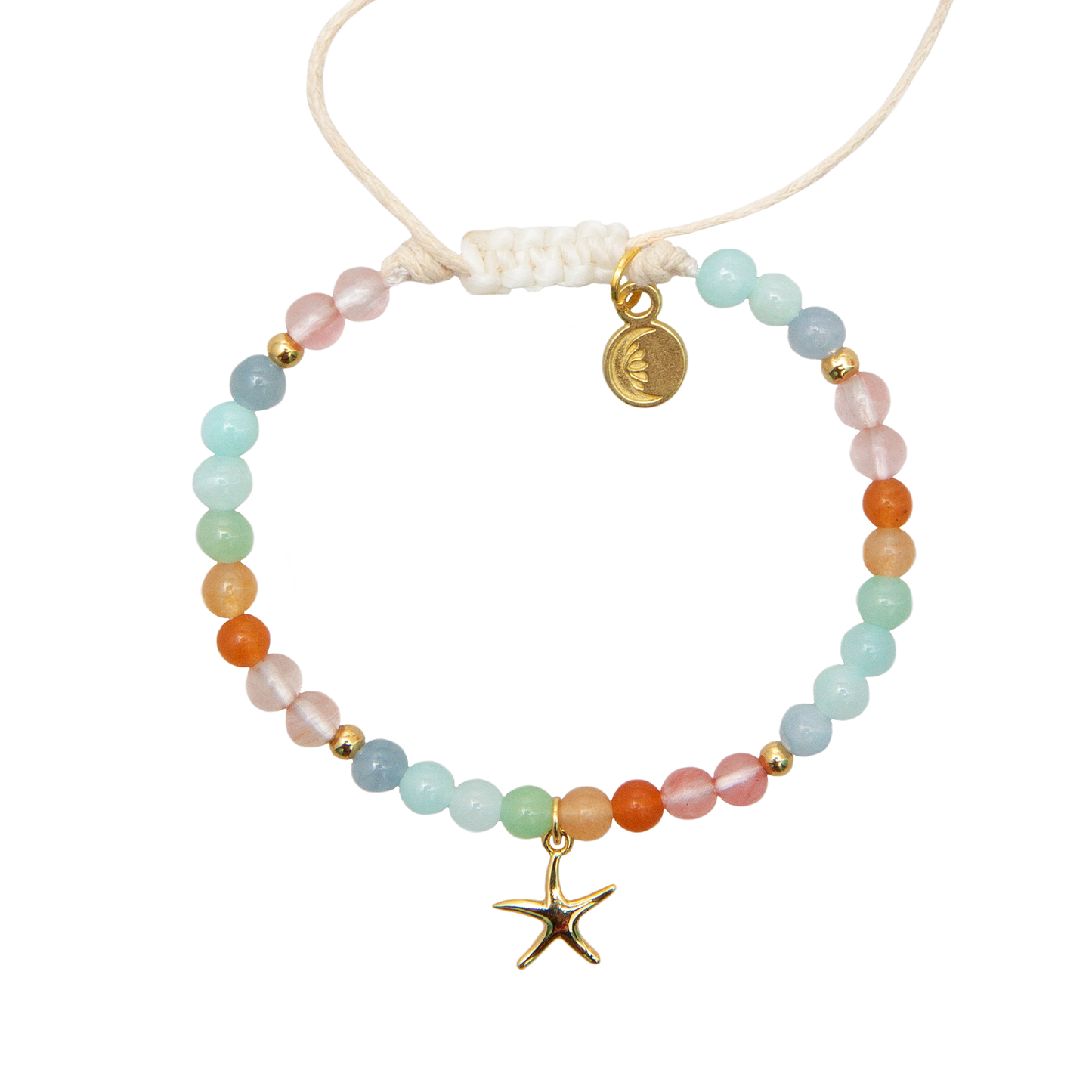  LOTUS & LUNA CALIFORNIA HEALING 4MM BRACELET(Lotus Luna California Dreamin California Healing 4mm Bracelet)