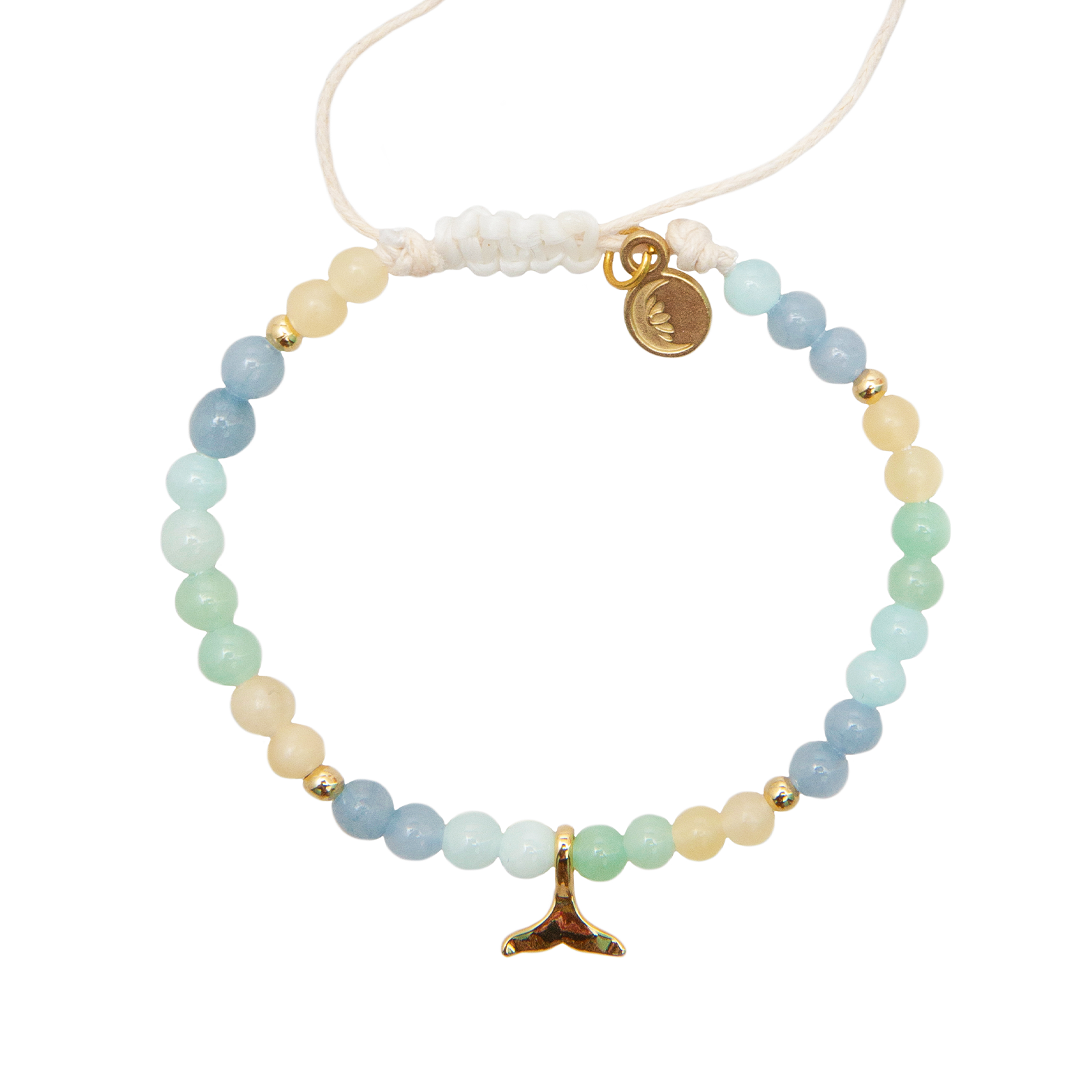  LOTUS & LUNA CALIFORNIA HEALING 4MM BRACELET(Lotus Luna California Dreamin California Healing 4mm Bracelet)