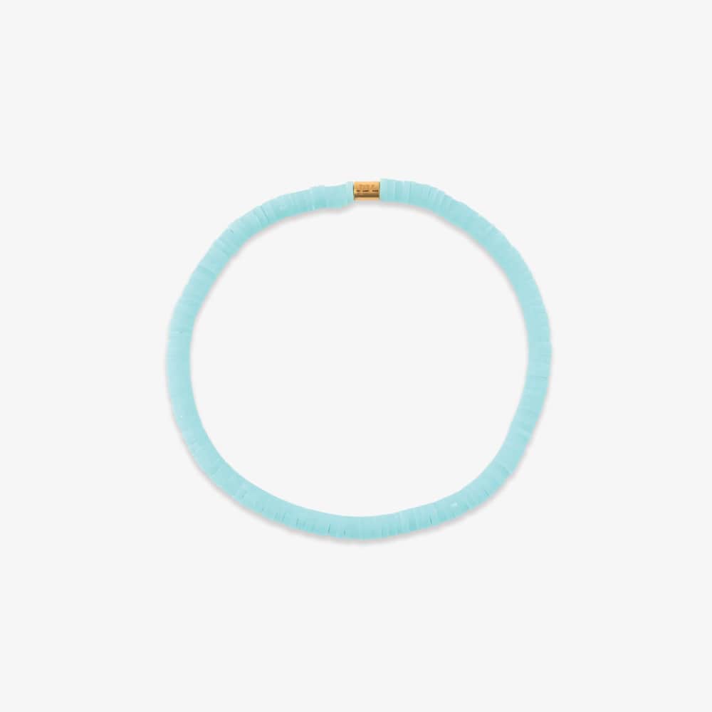  PURA VIDA CABRILLO VINYL DISC STRETCH BRACELET(Pura Vida Cabrillo Vinyl Disc Stretch Bracelet)