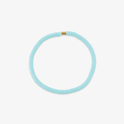  PURA VIDA CABRILLO VINYL DISC STRETCH BRACELET(Pura Vida Cabrillo Vinyl Disc Stretch Bracelet)