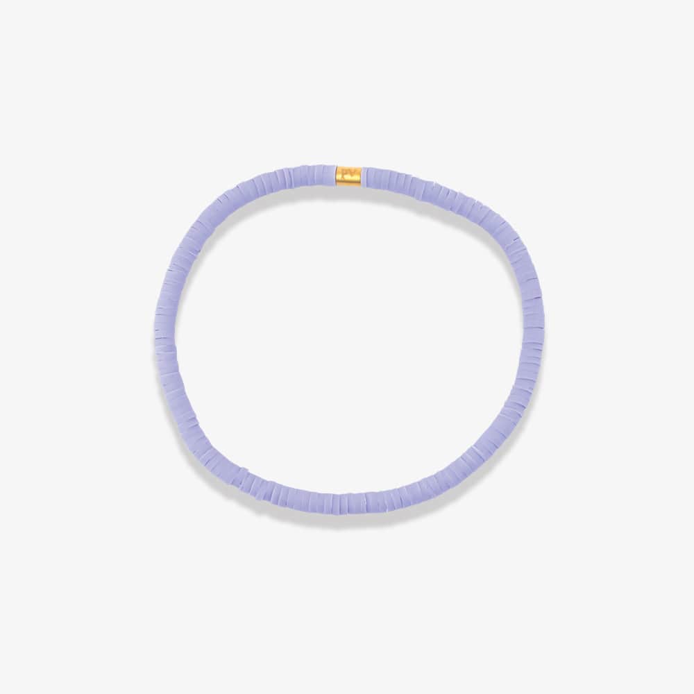  PURA VIDA CABRILLO VINYL DISC STRETCH BRACELET(Pura Vida Cabrillo Vinyl Disc Stretch Bracelet)