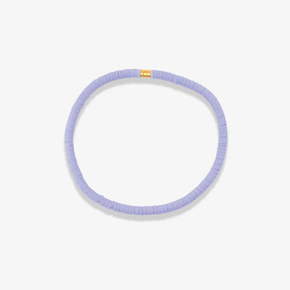  PURA VIDA CABRILLO VINYL DISC STRETCH BRACELET(Pura Vida Cabrillo Vinyl Disc Stretch Bracelet)