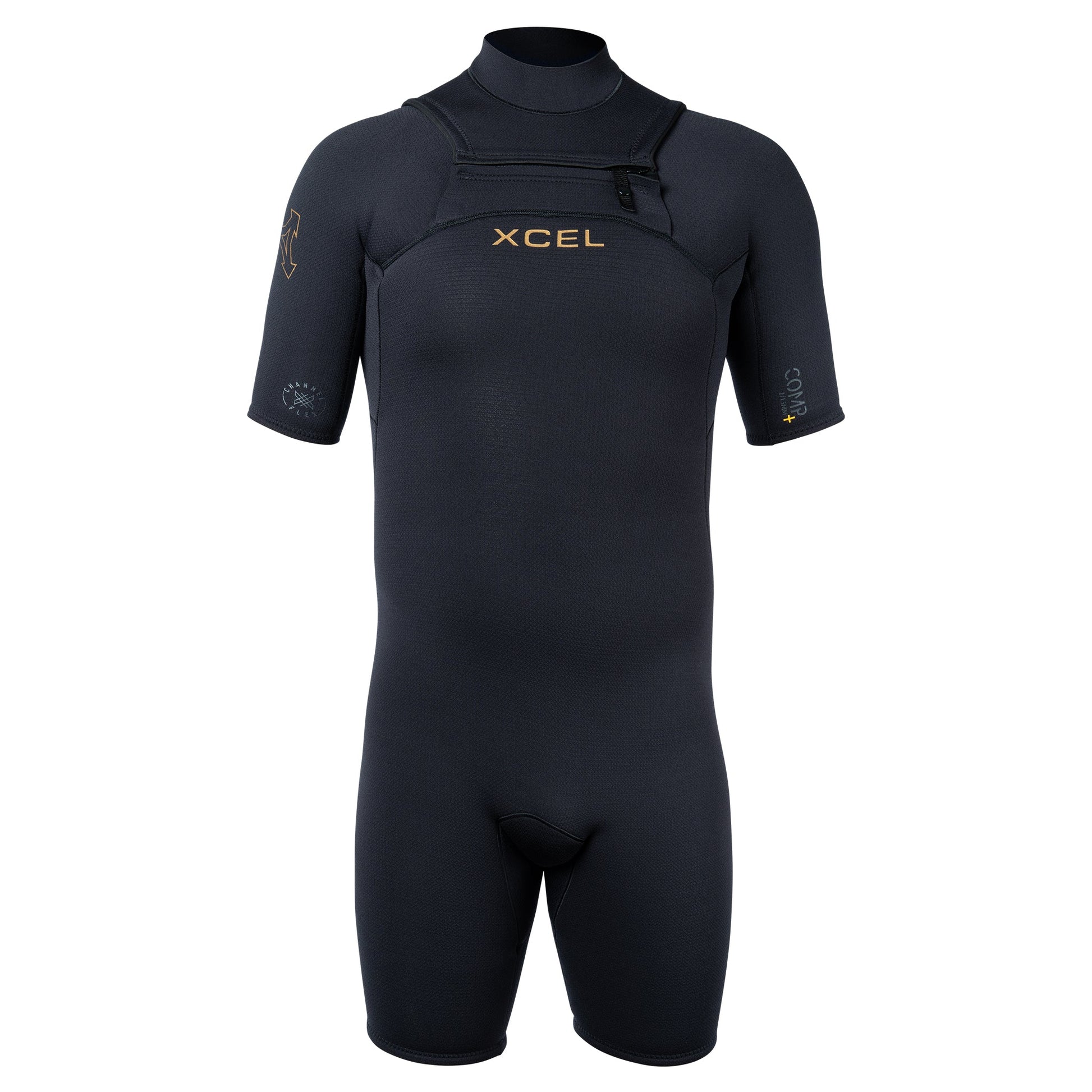  Men's Comp + Short Sleeve Spring Wetsuit 2/1.5mm(Mens Comp Short Sleeve Spring Wetsuit 2 1 5mm)