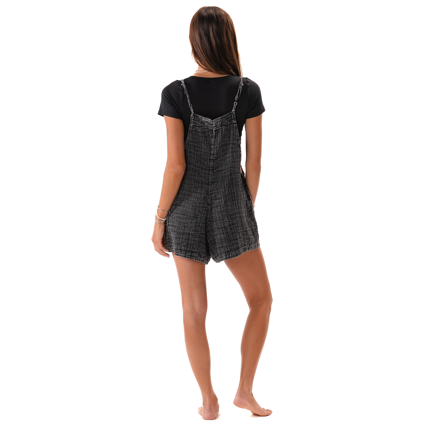 LOTUS & LUNA VINTAGE BLACK ROMPER(Lotus Luna Vintage Black Romper)