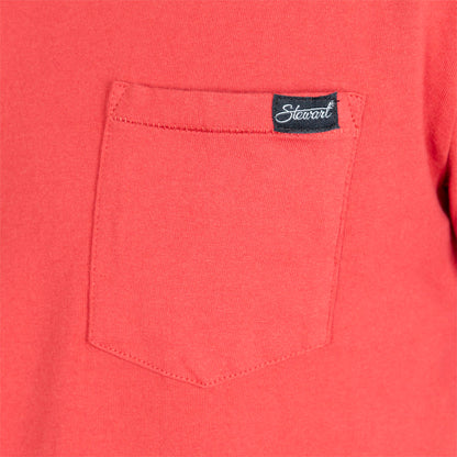  STEWART PIGMENT DYED POCKET TEE(Stewart Pigment Dyed Tee)