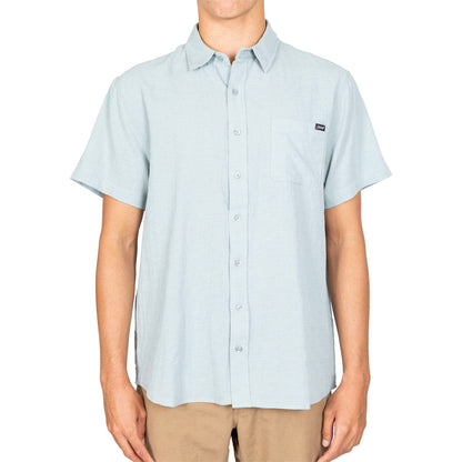  STEWART MEN'S OLE OVERDYED S/S WOVEN BUTTON DOWN(Stewart Mens Ole Overdyed S S Woven Button Down)