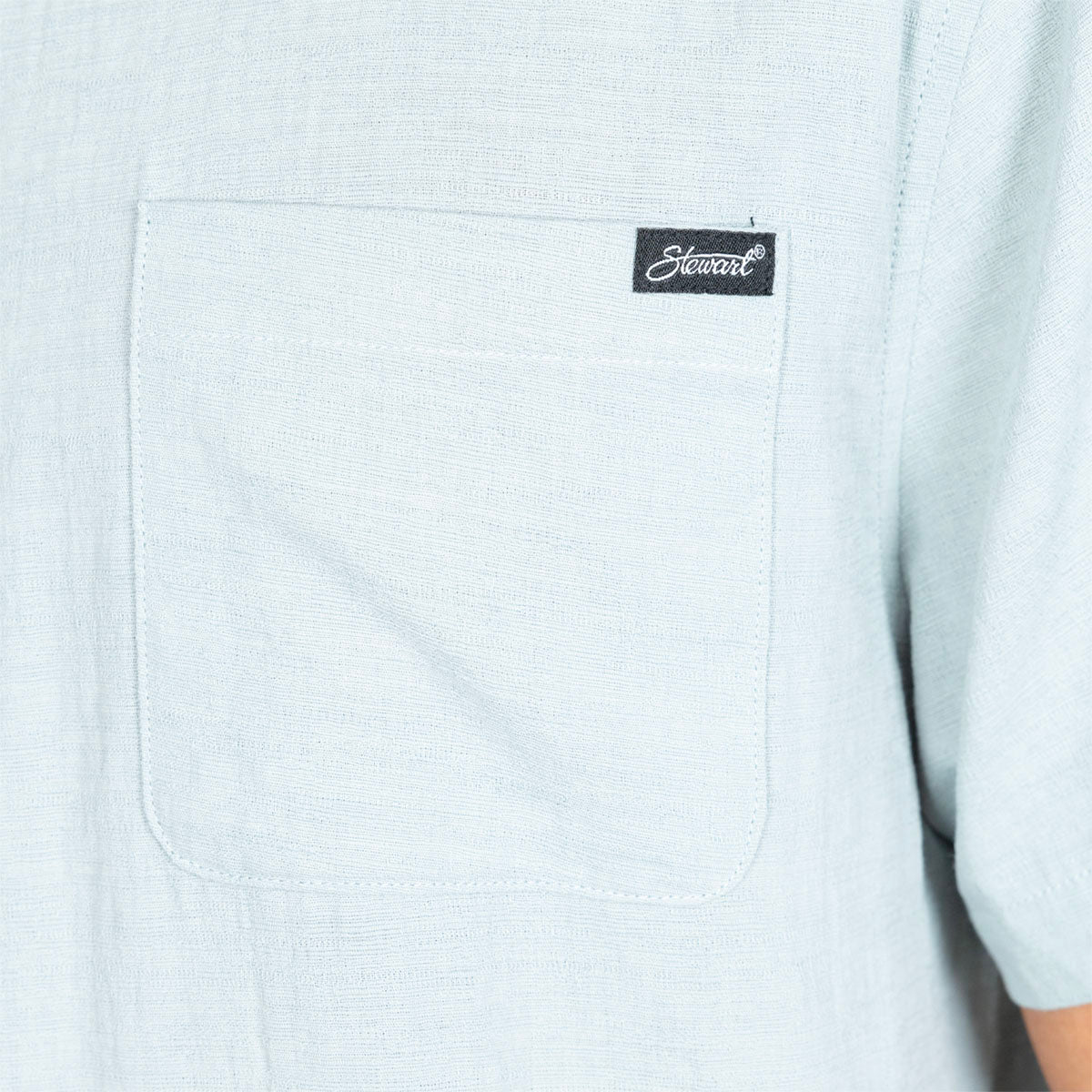  STEWART MEN'S OLE OVERDYED S/S WOVEN BUTTON DOWN(Stewart Mens Ole Overdyed S S Woven Button Down)