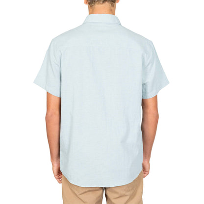  STEWART MEN'S OLE OVERDYED S/S WOVEN BUTTON DOWN(Stewart Mens Ole Overdyed S S Woven Button Down)