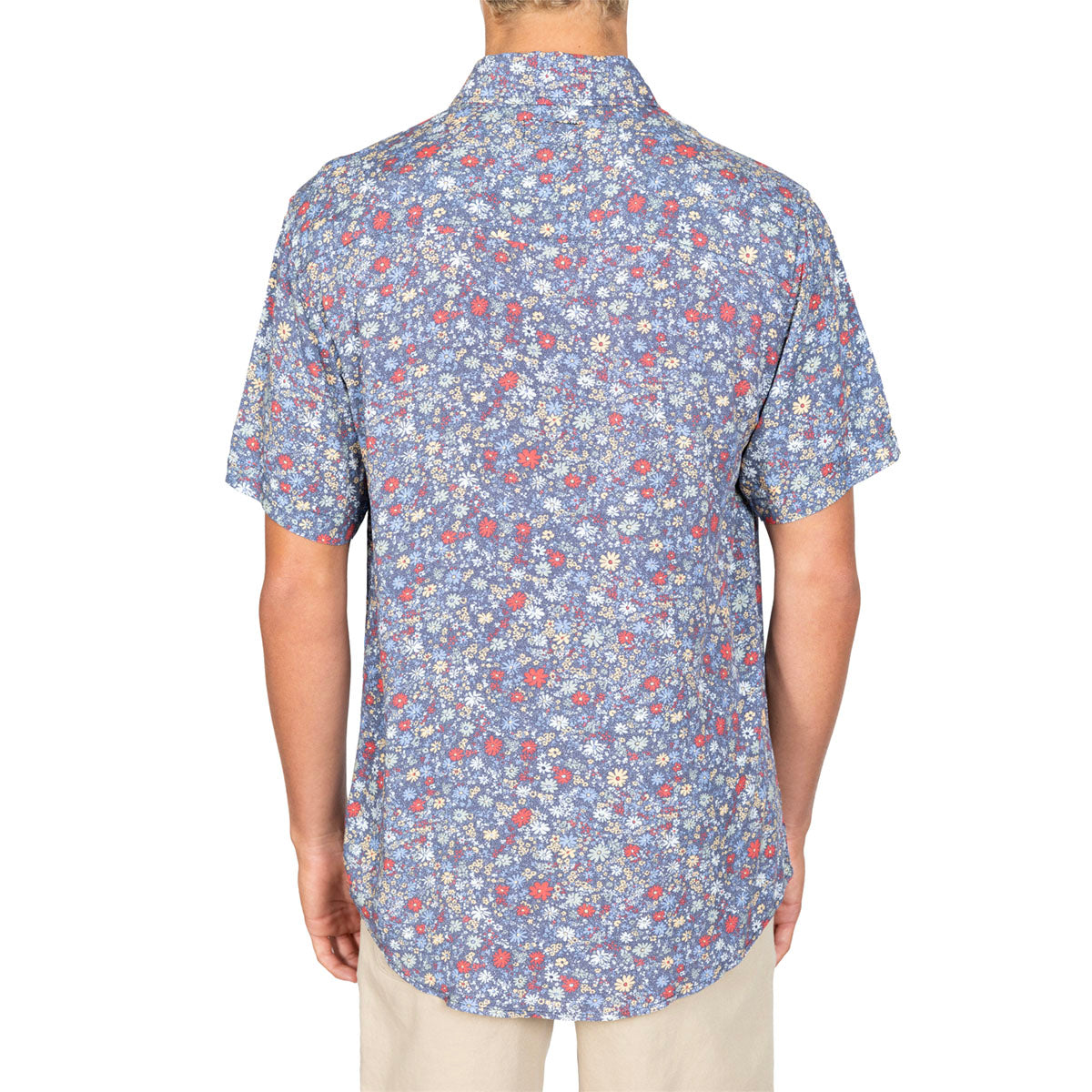  STEWART MEN'S SWAMI SS BUTTON UP(Stewart Mens Ole Overdyed S S Woven Button Down Copy)