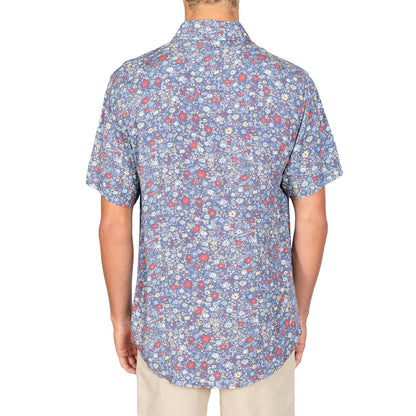  STEWART MEN'S SWAMI SS BUTTON UP(Stewart Mens Ole Overdyed S S Woven Button Down Copy)