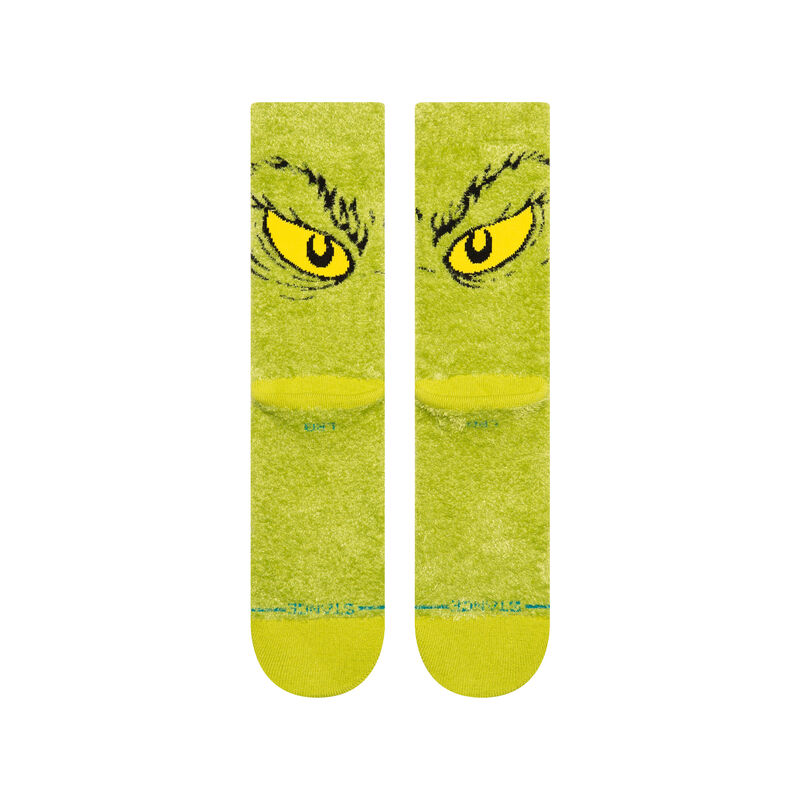  STANCE DA DA DAGRINCH CREW SOCKS GREEN(Copy Of Stance San Clemente Crew Socks 1)