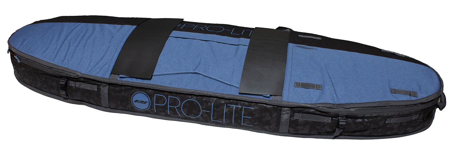  PRO-LITE ARMORED FINLESS COFFIN TRAVEL BOARD BAG DOUBLE/TRIPLE (2-3 BOARDS)(Copy Of Pro Lite Wheeled Coffin Board Bag)
