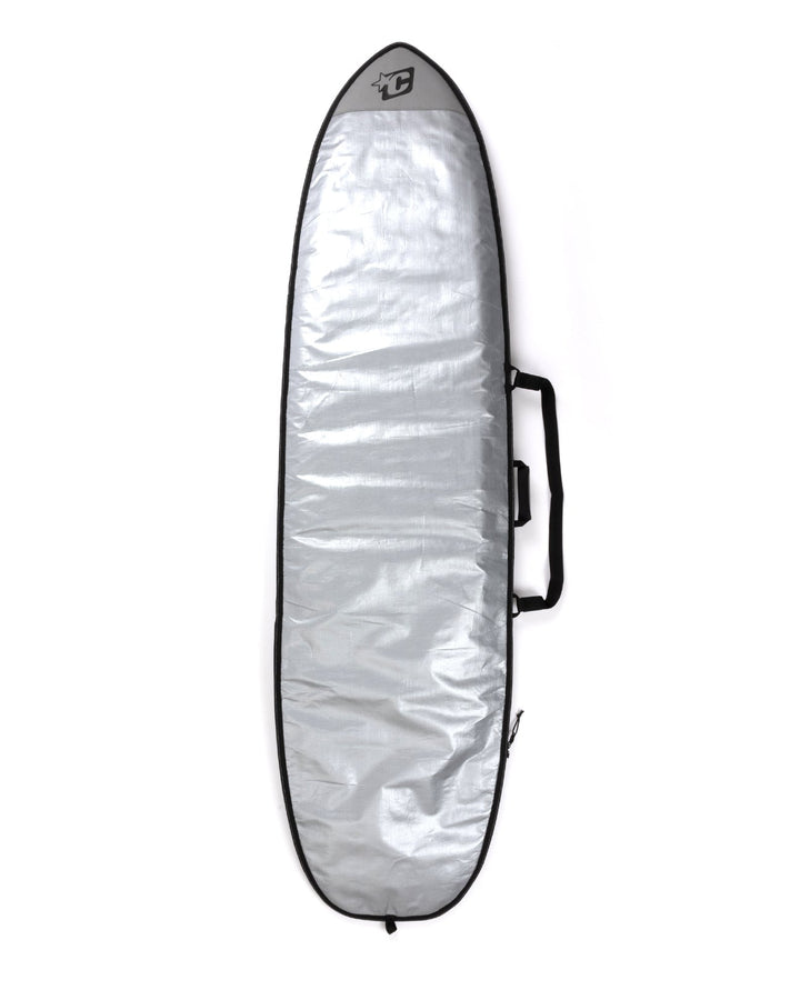  CREATURES OF LEISURE FISH ICON SURFBOARD BAG SILVER BLACK(Creatures Of Leisure Fish Icon Board Bag Silver Black)