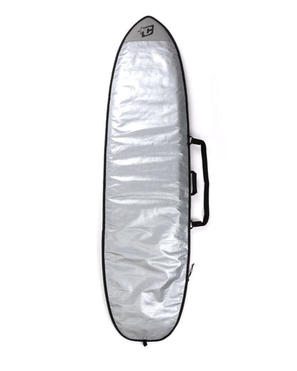  CREATURES OF LEISURE FISH ICON SURFBOARD BAG SILVER BLACK(Creatures Of Leisure Fish Icon Board Bag Silver Black)