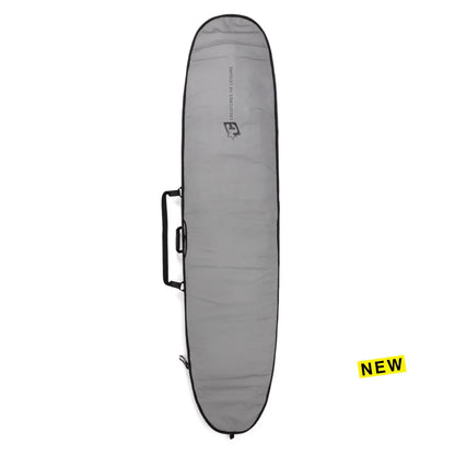  CREATURES OF LEISURE LONGBOARD ICON LITE SURFBOARD BAG - SILVER BLACK(Creatures Longboard Icon Silver Black)