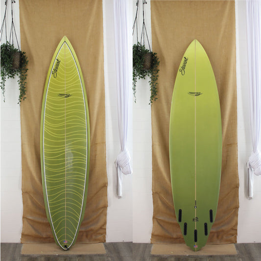  USED Stewart S-Winger Mid-Length Epoxy 8'0 X 22 1/2 X 3 1/4(Used 5752)