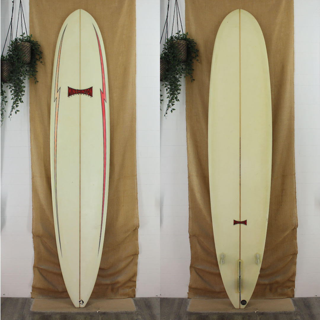  USED Minchenton Longboard Epoxy 9'0 X 21 3/4 X 2 3/4(Used 5820)