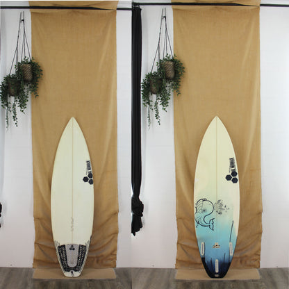  USED Channel Islands Shortboard 6'0" X 19 1/2" X 2 9/16" POLY(Used 5829)