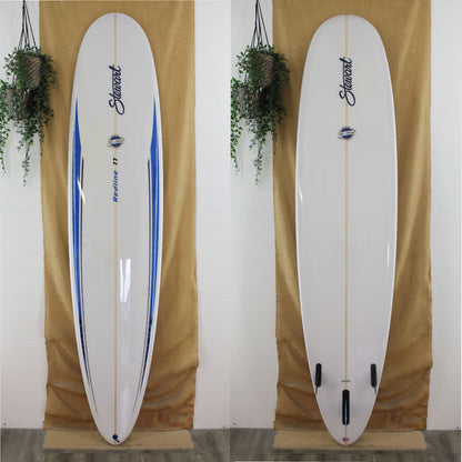  USED Stewart Redline 11 Longboard Poly 9'0 X 24 X 3 1/2 Gloss & Polish(Used 5859)