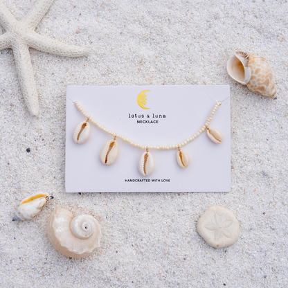  LOTUS & LUNA OCEAN'S TREASURE ISLAND GIRL NECKLACE(Lotus Luna Oceans Treasure Island Girl Necklace)