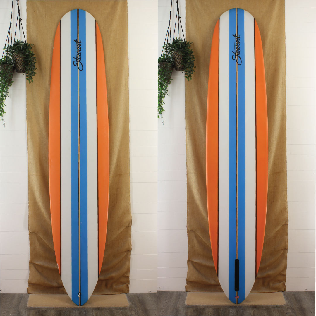  USED Stewart Poly High Performance Prototype Longboard 9'3" X 22 3/4" X 3"(Used 5478)