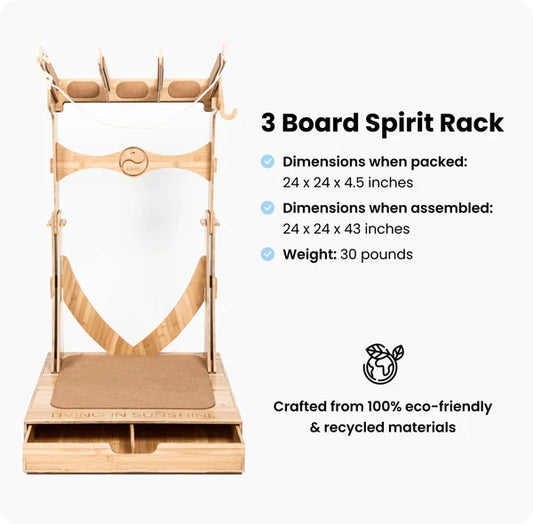  LIVING IN SUNSHINE SPIRIT RACK 3 BOARDS(Living In Sunshine Spirit Rack 3 Boards)